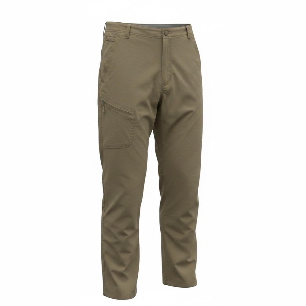 Cloudveil Mens 38 Hiking Pants Olive Green Cropped Climbing Trail Outdoor